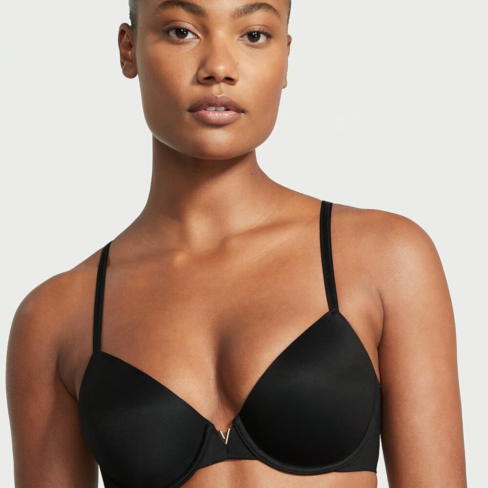 NWT Victoria's Secret Love Cloud Lightly Lined Bra 38D black